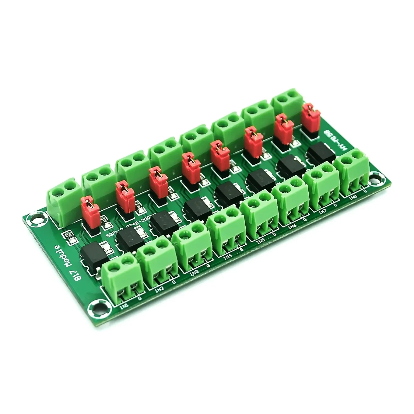 PC817 2 4 8 Channel Optocoupler Isolation Board Voltage Converter Adapter Module 3.6-30V Driver Photoelectric Isolated Module