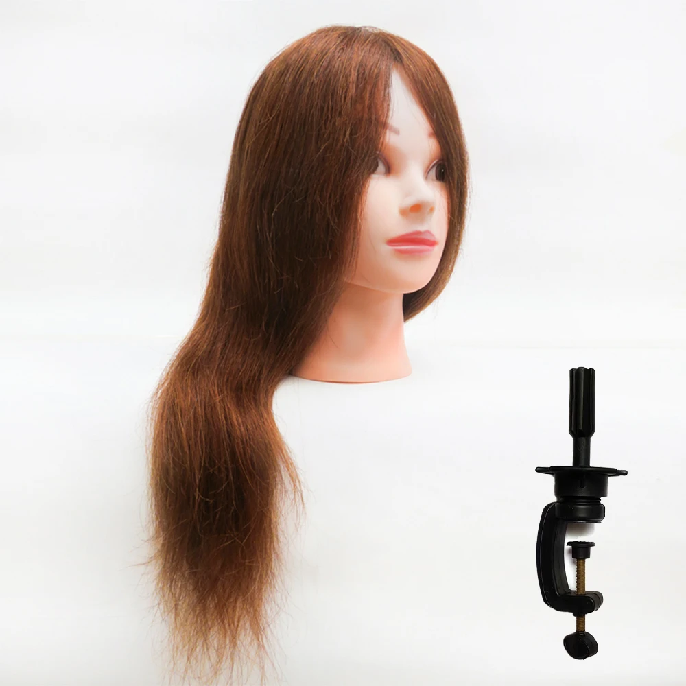 testa-di-manichino-con-capelli-veri-marroni-per-pratica-di-acconciatura-con-supporto-a-morsetto