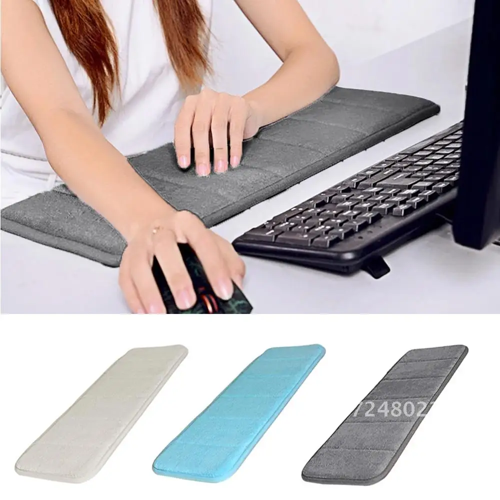 

Ultra Soft Memory Cotton Keyboard Pad Vococal Sweat-absorbent Anti-slip Computer Wrist Elbow Mat Gift for Office Table Desktop