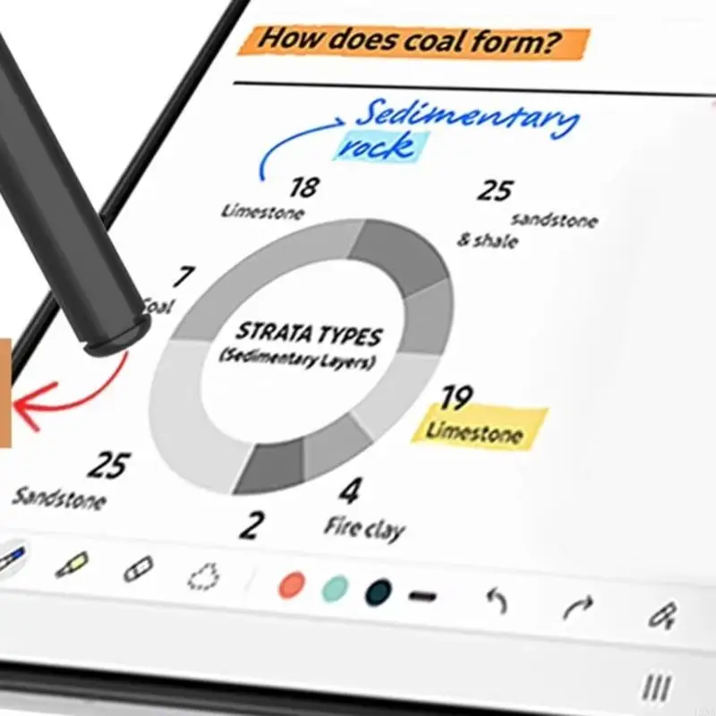 L9NA Digital Pen for Remarkable 2 Tablet Sketching Note Taking Not Need Charging