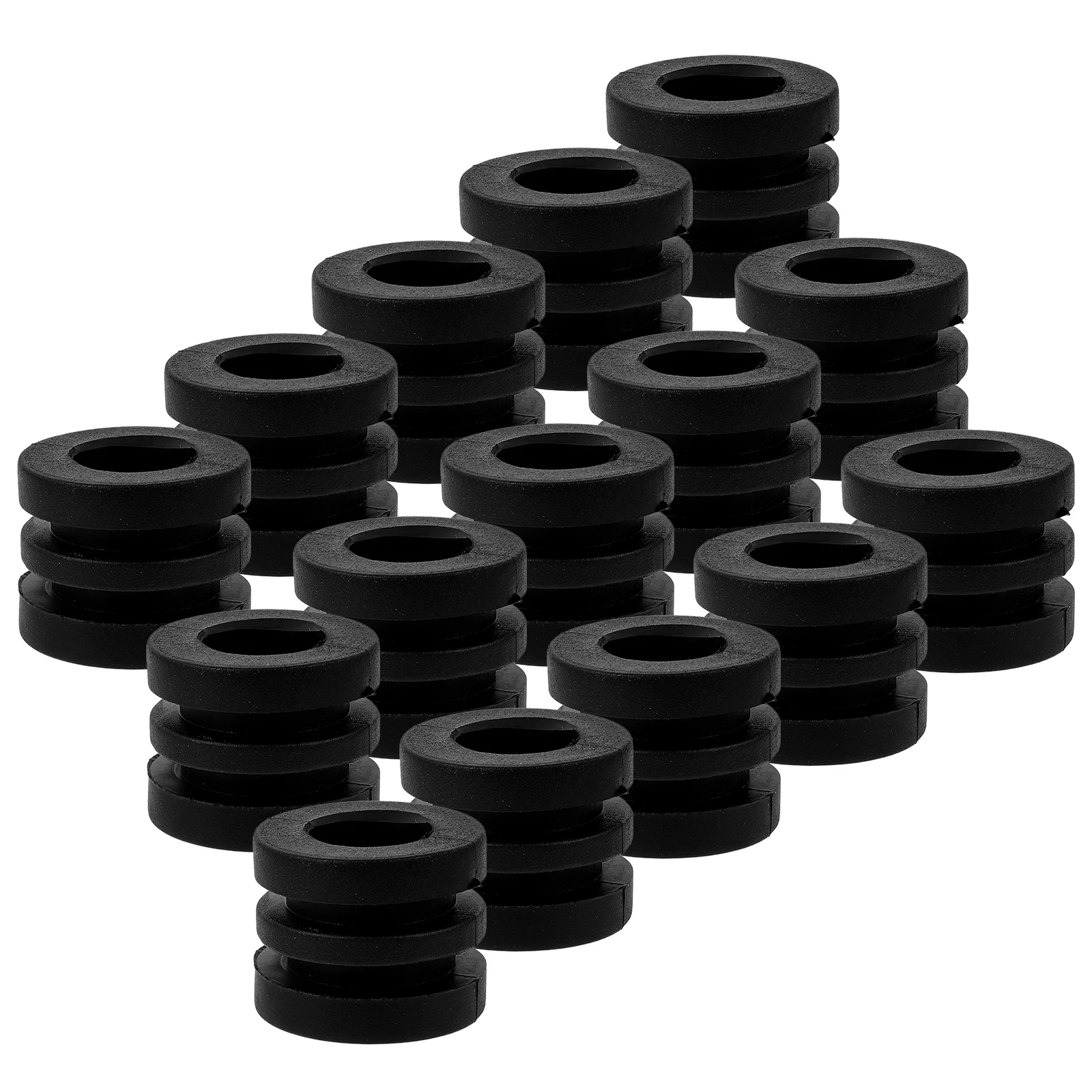 

16 Pcs Table Football Washers Elastic Gaskets for Foosball Parts Plastic Bumper Accessories Game Board Replacement Pads