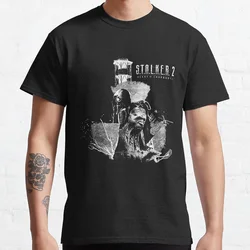 STALKER 2 : Heart Of Chornobyl Nuclear Disaster Exclusion Zone Pripyat graphic t shirts 100% cotton large size tops