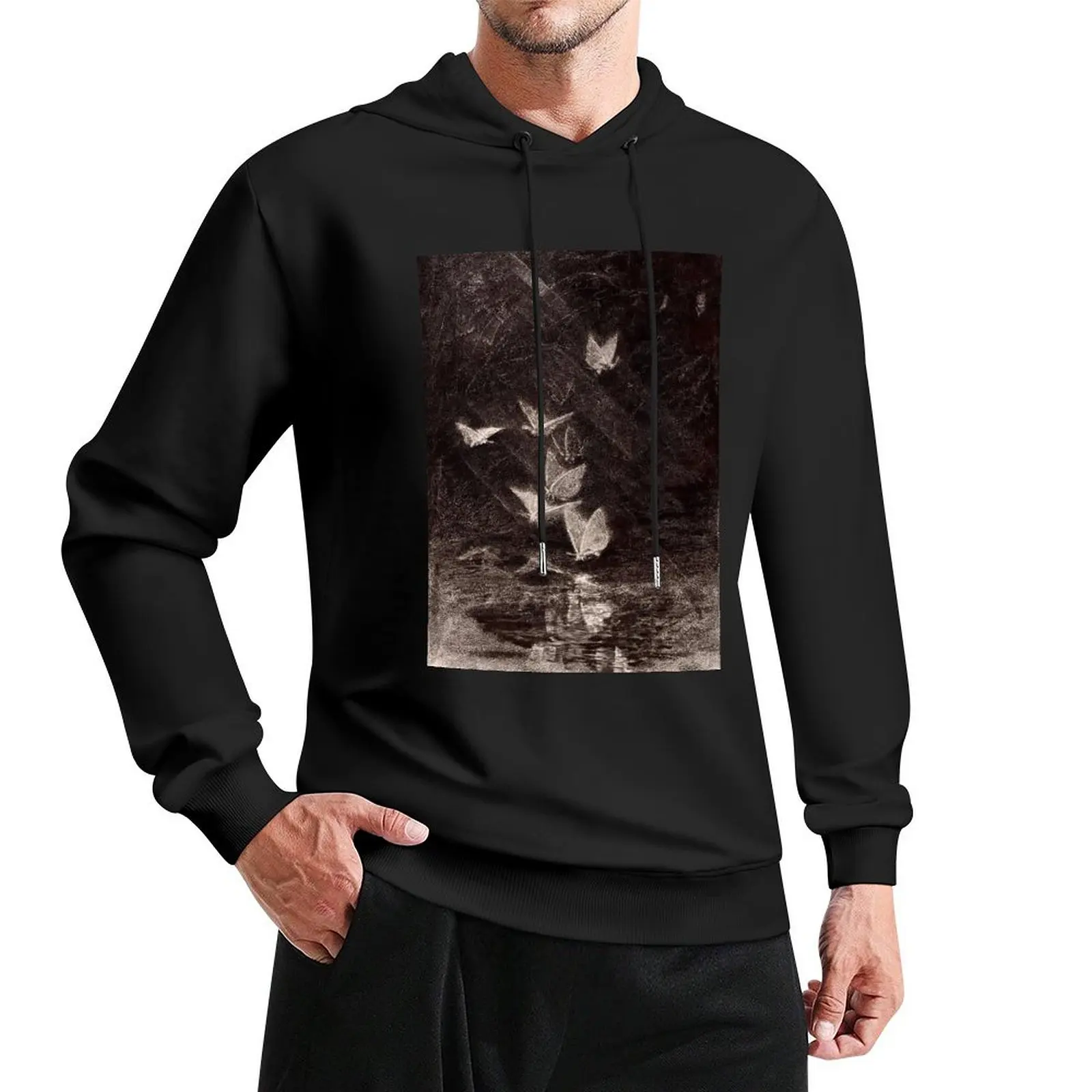 

Night Moths by William Baxter Closson Pullover Hoodie mens designer clothes men's coat tracksuit