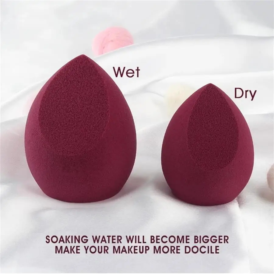 1/4Pcs Makeup Sponge Puff Professional Cosmetic For Foundation Beauty