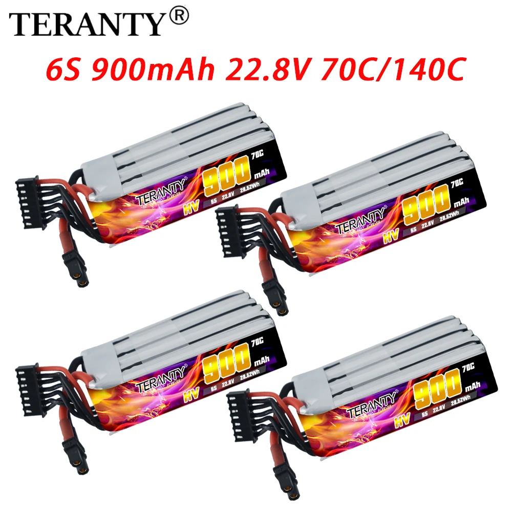 

TREANTY 900 мАч 6S 22,8 В 70C/140C Внутренняя траверсная машина Модель самолета Дрон FPV Игрушка Липобатарея высокого увеличения HV