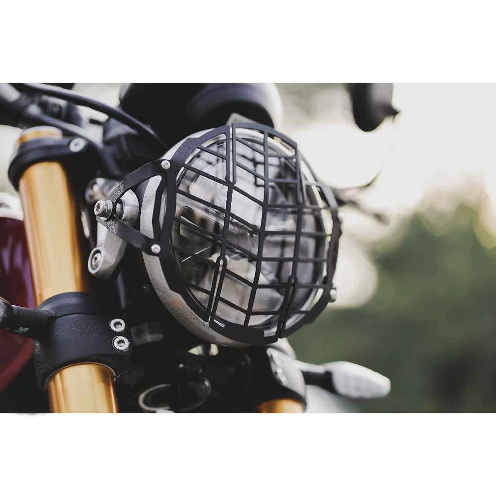 For Triumph Speed 400 Scrambler 400 X Scrambler 400X 2024 Motocycle Headlight Guard Head Light Grill Cover Protector