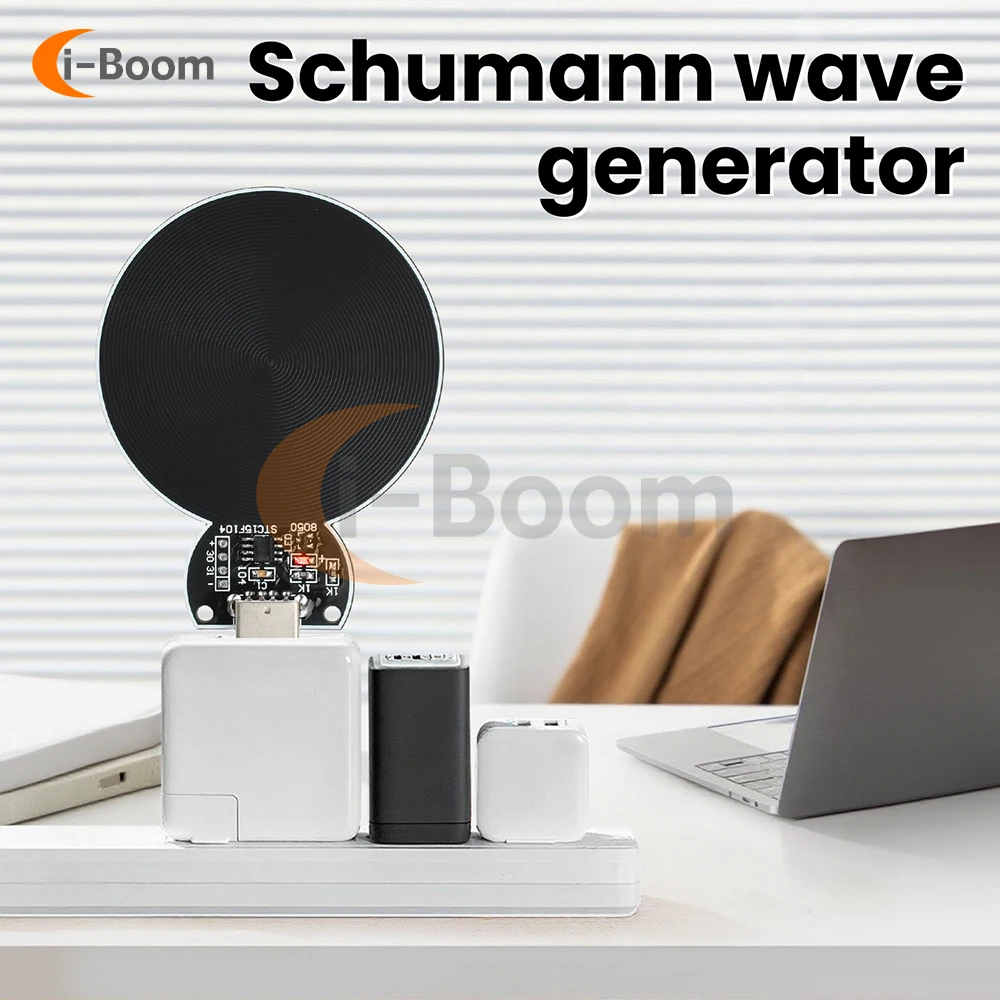 DC 5V 7.83Hz Schumann Wave Generator Mini Portable Schumann Signal Generator Module USB Interface Signal Generator