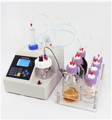 Pesticide Emulsifier Trace Moisture Meter TUOK-200 Bulk Density Method Karl Fischer Titrator Meter Including