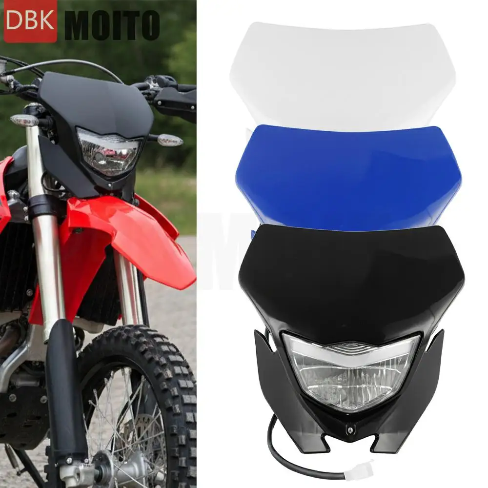 دراجة نارية المصباح لياماها WR 125 155 250 450 TT-R 50 100 125 230 YZ250F YZ450F YZ85 إندورو الجبهة ضوء الجمعية