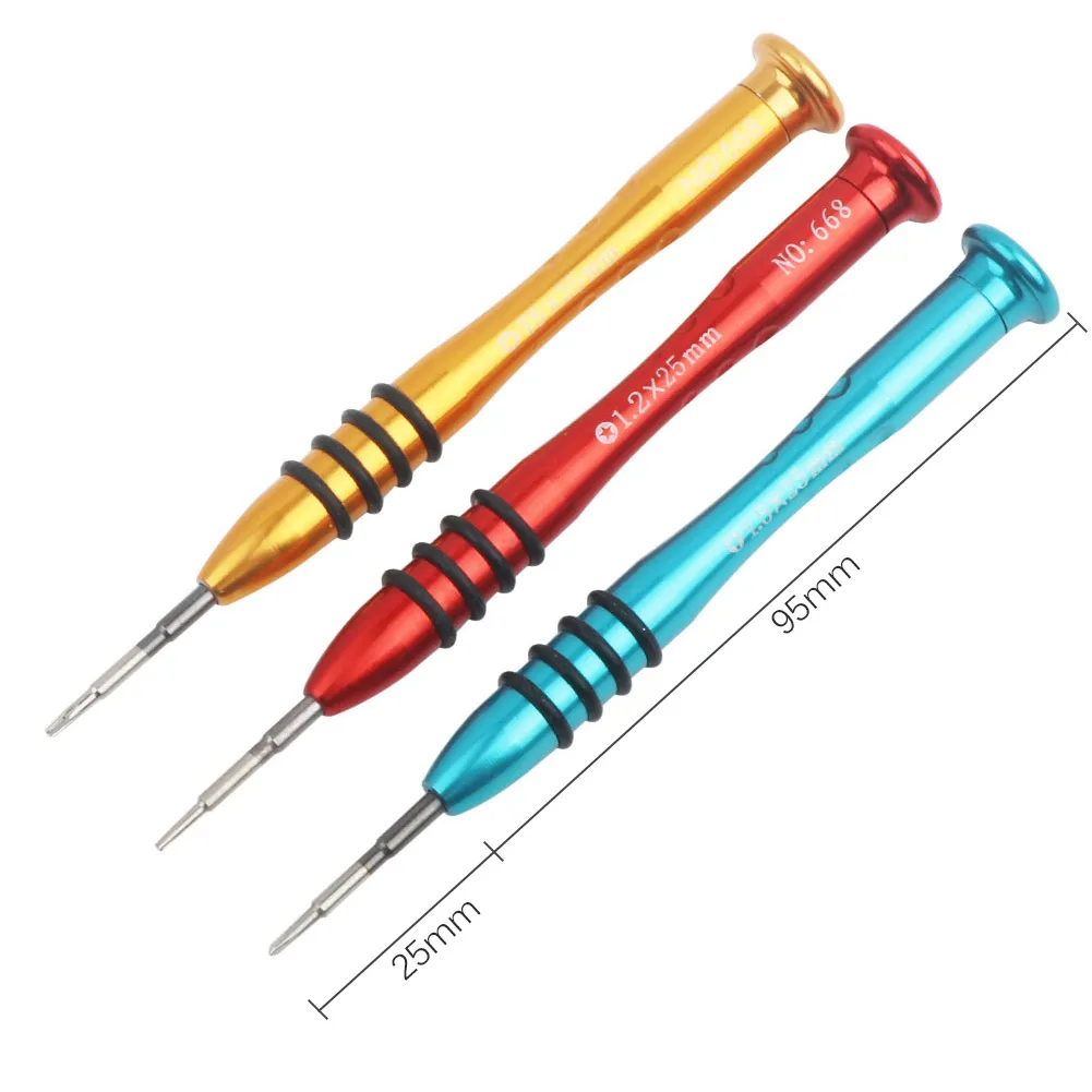 1.2mm P5 Pentalobe Screwdriver T5 Torx Screwdriver PH000 Phillips Screwdriver for MacBook Air and Pro Retina Repair Opening Kit