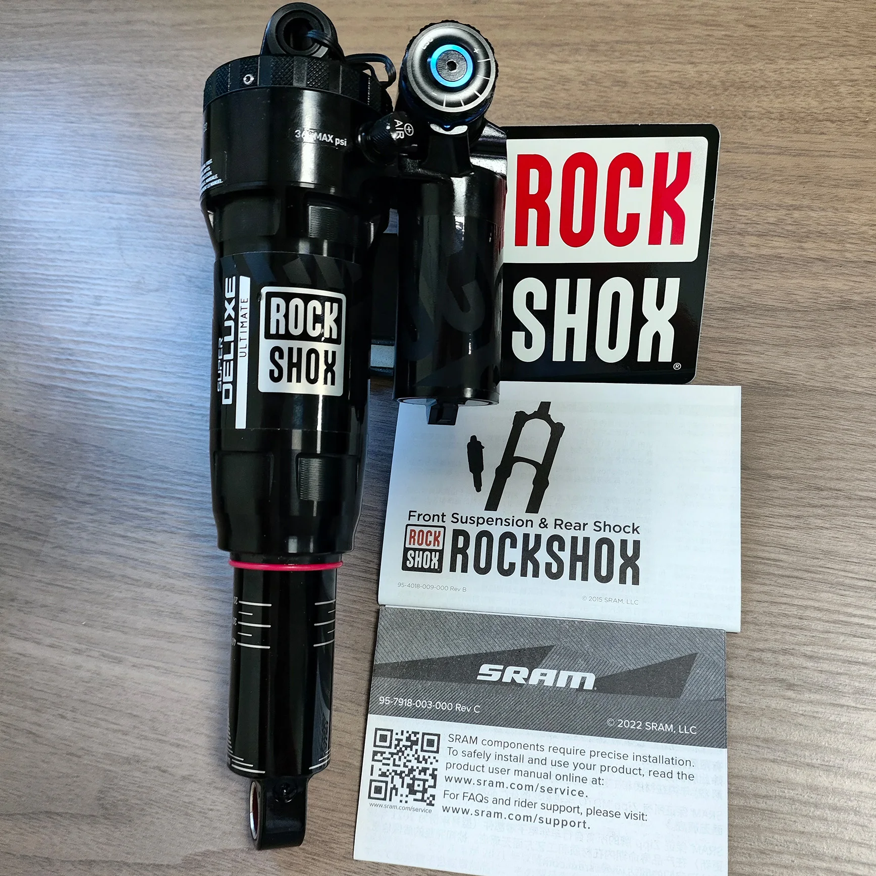 ROCKSHOX Super Deluxe Ultimate AIR SPRUNG SHOCK MTB BIKE REAR SHOCK Absorber For Full Suspension Mountain Bicycle Downhill