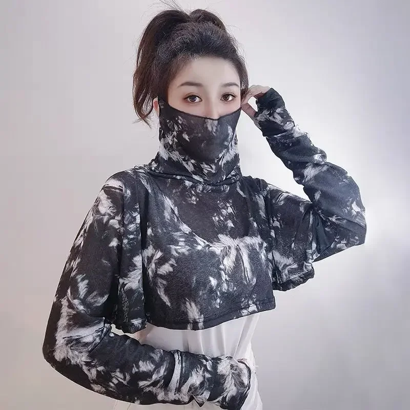 자켓 여성 가볍고 부드럽고 얇은 여름 통기성 맞는 복고풍 여성스러운 아늑한 새로운 간단한 태양 방지 기본 의류 Cropped Fashion Ins