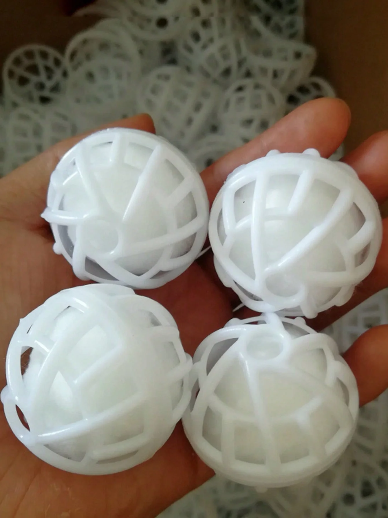 10pcs-Aquarium bio ball filter media, fish tank filter cotton sponge, air pump filter system accessories