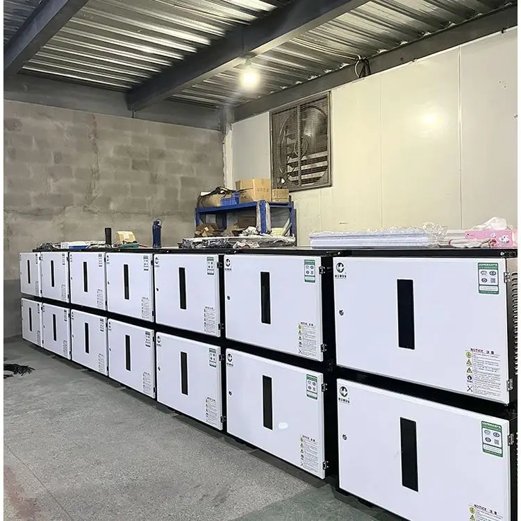 Hot Sales Efficiency Oil Disposal Fume Grease Filter Extractor for Commercial Kitchen Cooking Environmental Emissions