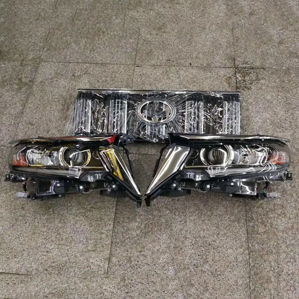 

Car LED HeadLight Front Lamp for Land Cruiser Prado FJ150 2018 Accessories