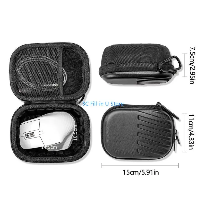 Case mouse concha dura G8TA para MX 3s, fornecendo suporte resistência arranhões