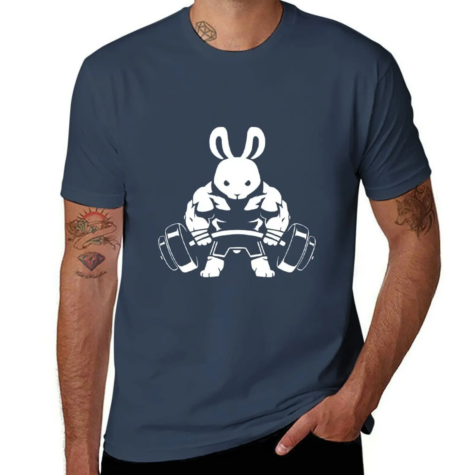 

Not the average GYM BUNNY (no text) T-Shirt g man t shirts for men man t shirt heavy cotton T-Shirt