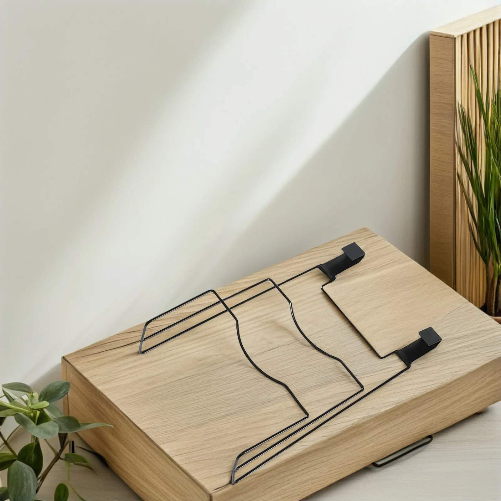 

2Pcs Cabinet Door Pot Lid Organizer Holder Cutting Board Rack Kitchen Storage Space Saver Cabinet Door Pot Lid Organizer