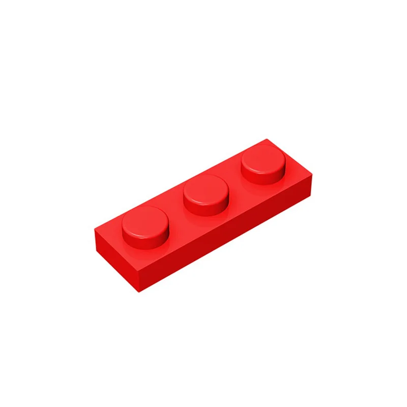 10PCS Bricks 3623 1x3 Kompatibel Baut Partikel Platte Für Bausteine Teile DIY geschichte Educational Kreative Geschenk spielzeug