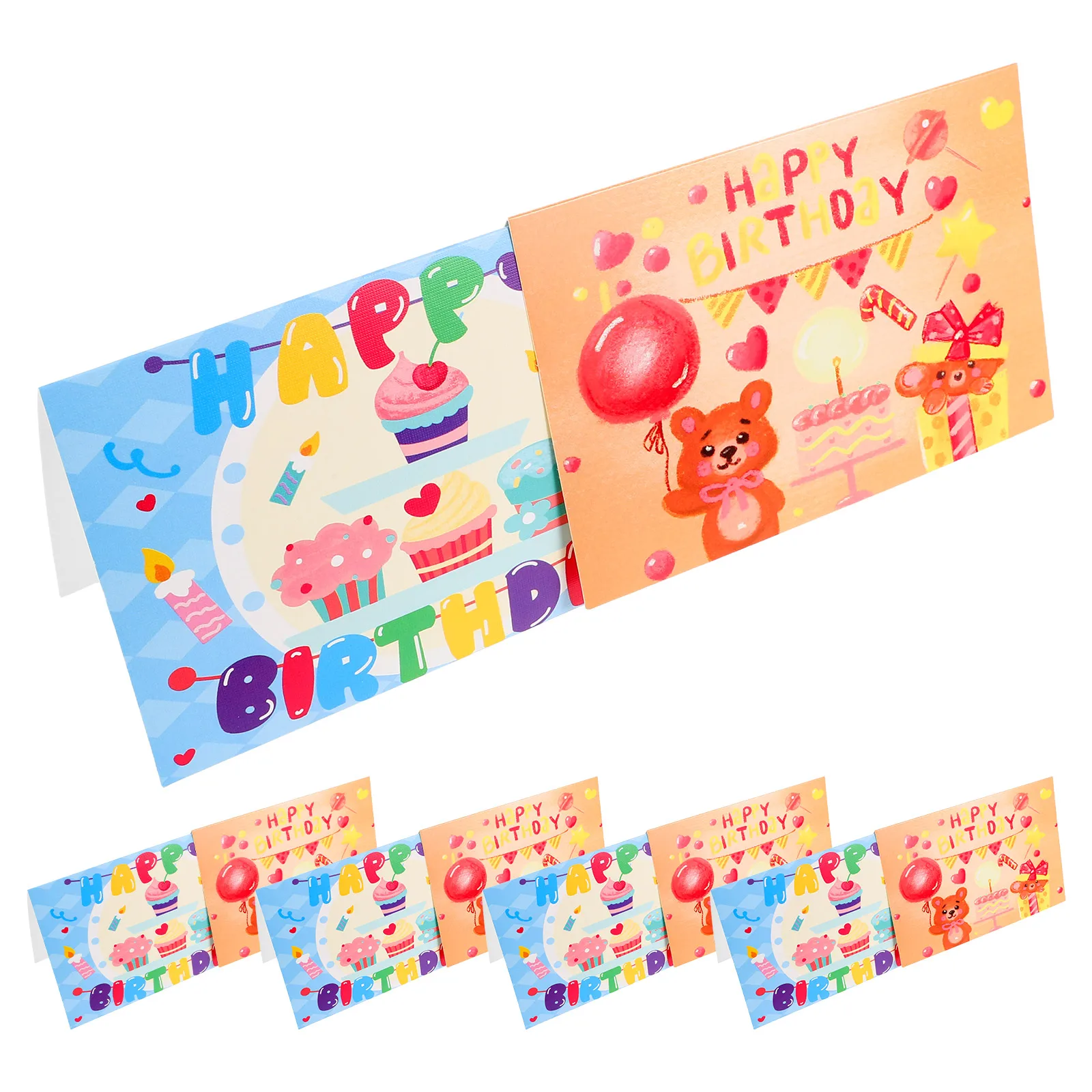 

20 pcs Thank You Notes Note Greeting Congratulation Card Blank Blessing Sentiment Message Cheer Blessing Favor