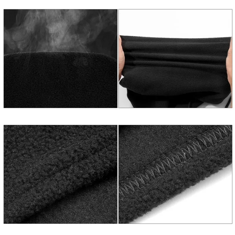 2024 New Fashion Warm Cap Winter Men Women Hat Waterproof Thermal Polar Fleece Balaclava Hat Hooded Neck Warmer Hike Cycling Cap