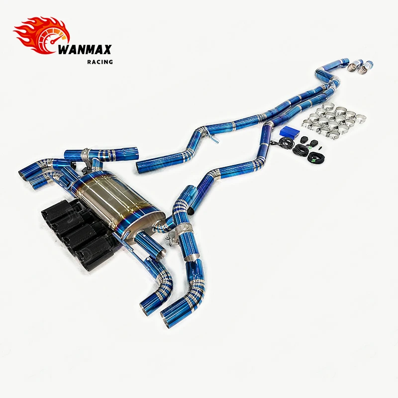 High Performance Titanium Valved Catback for  B58 Engine (M340i/M440i), Increases Power & Sound, Fast Delivery from Stock