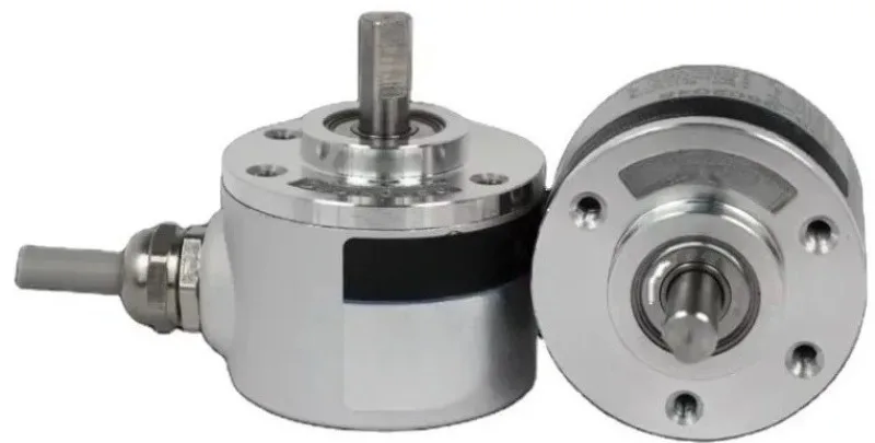 Absolute Rotary Encoder 5-24v Wide Voltage Power Supply 6mm Shaft Optical Encoder 32 64 128 256 512 1024 2048 4096P/R
