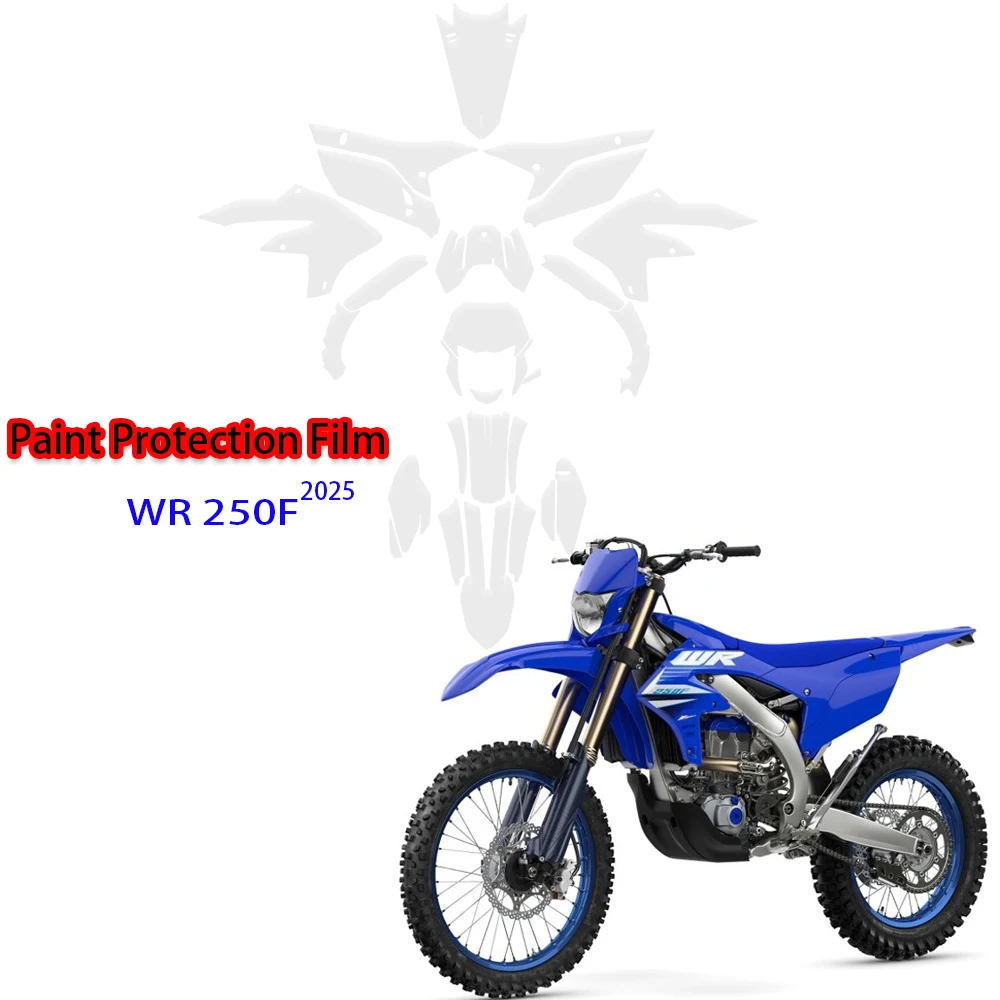 WR 250F 450F Paint Protective Film For YAMAHA WR250 F 450 F Motorcycle Fairing Protection Transparent TPU PPF body kit 2025