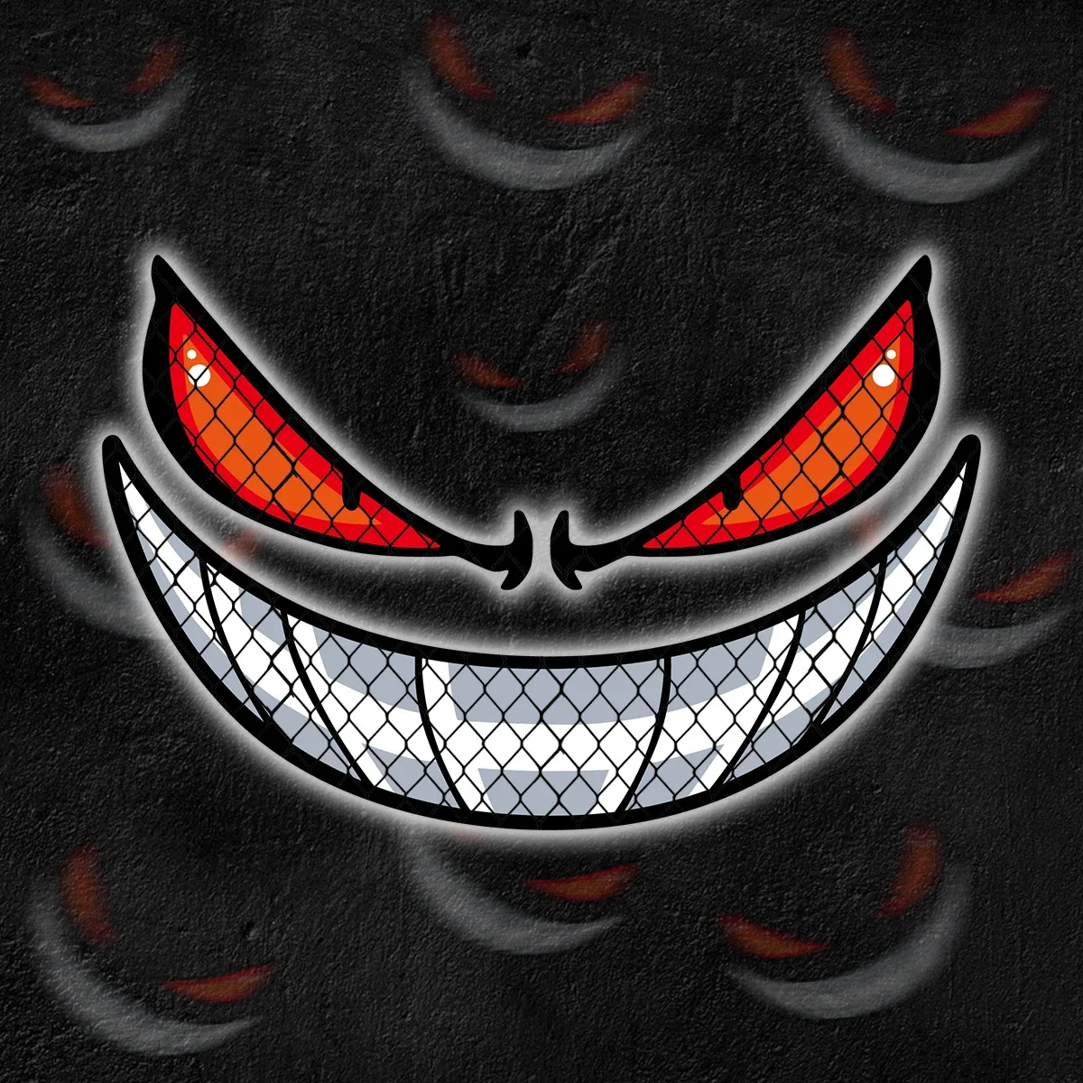 Accessories Para Moto Reflective Eyes Stickers Safety Warning Motorcycle Body Helmet Windshield Car Truck Fuel Tank Caps Decals