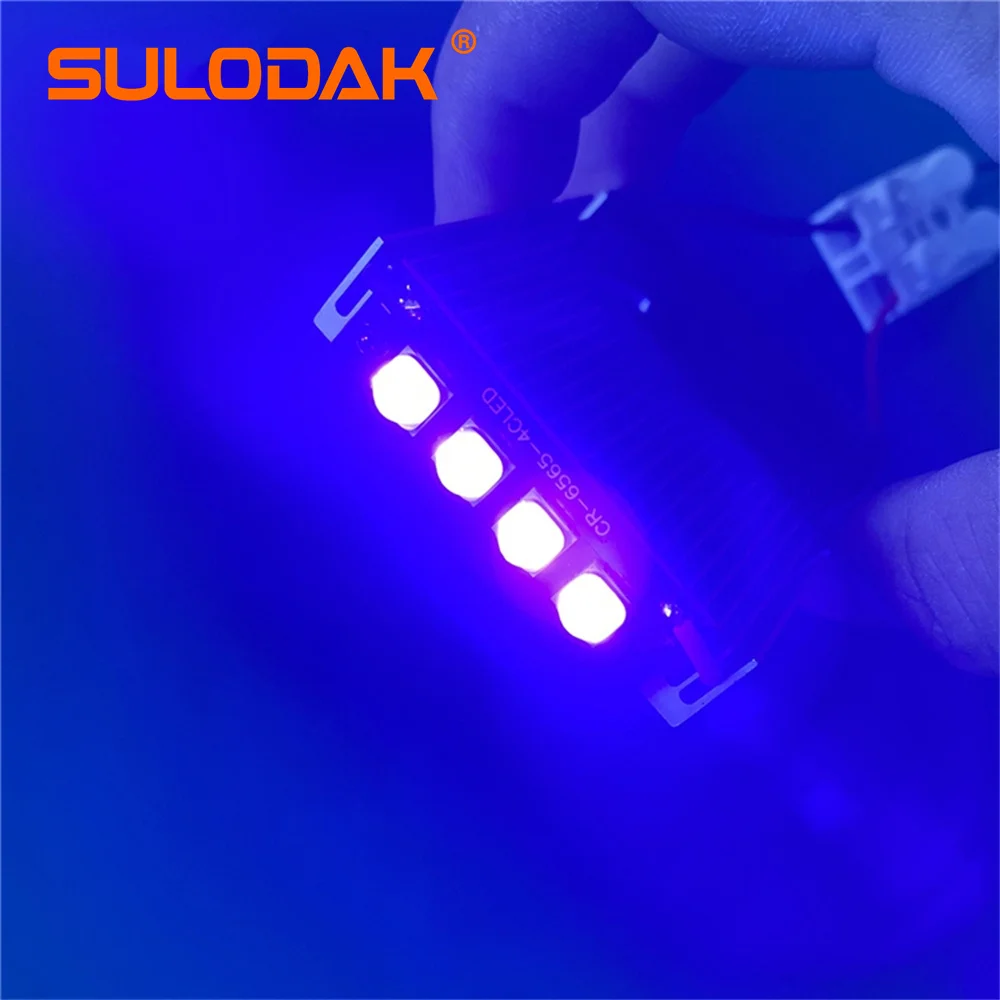 Fan Cooling LED UV curing lamp Epson 1390 L1800 printer modified UV LED curing lamp Experimental UVLED drying and curing lamp