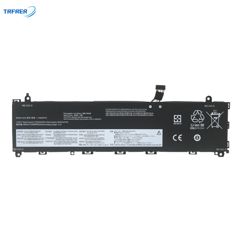 

L18L3PF7 laptop battery for Lenovo IdeaPad s340 13 M5 Xiaoxin 13 M5 2019 2020 l18c3pf8 l18m3pfb 3icp6 58 75 3700mAh 11.52v 42wh