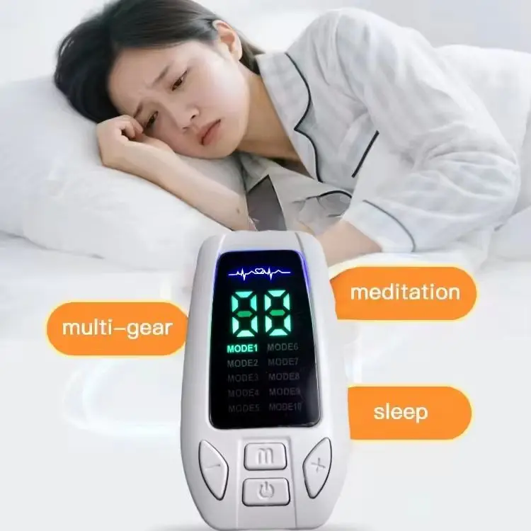 Sleep Aid Device with CES Technology, Cranial Stimulator for Insomnia Anxiety, Alpha Stim Style Microcurrent Therapy