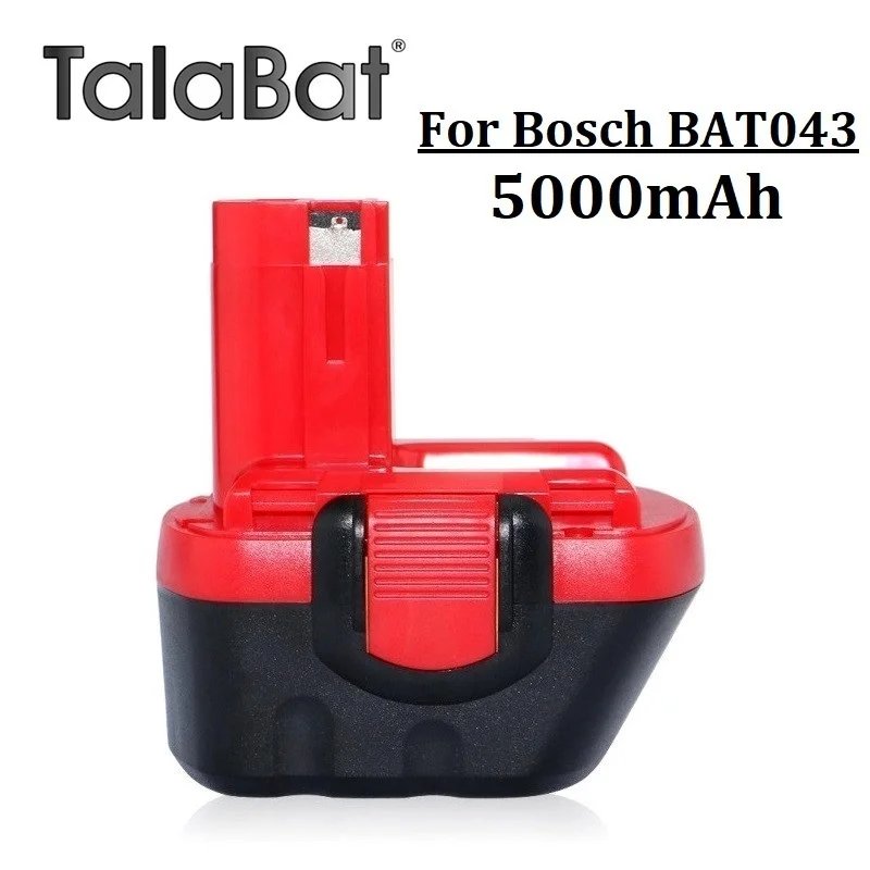 12V 5000mAh Battery For Bosch 12V Drill GSR 12 VE-2,GSB 12 VE-2,PSB 12 VE-2, BAT043 BAT045 BTA120 Replacement Power Tool Battery