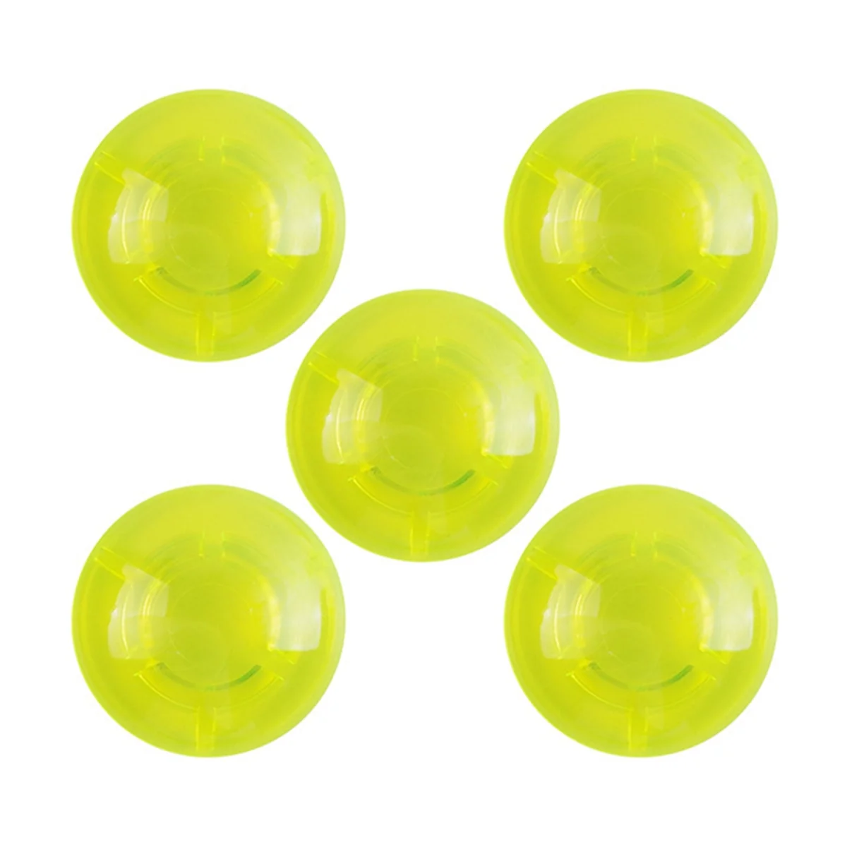 N17R 5개입 기타 이펙트 페달 풋스위치 커버 다채로운 색상의 기타 페달 풋스위치 커버