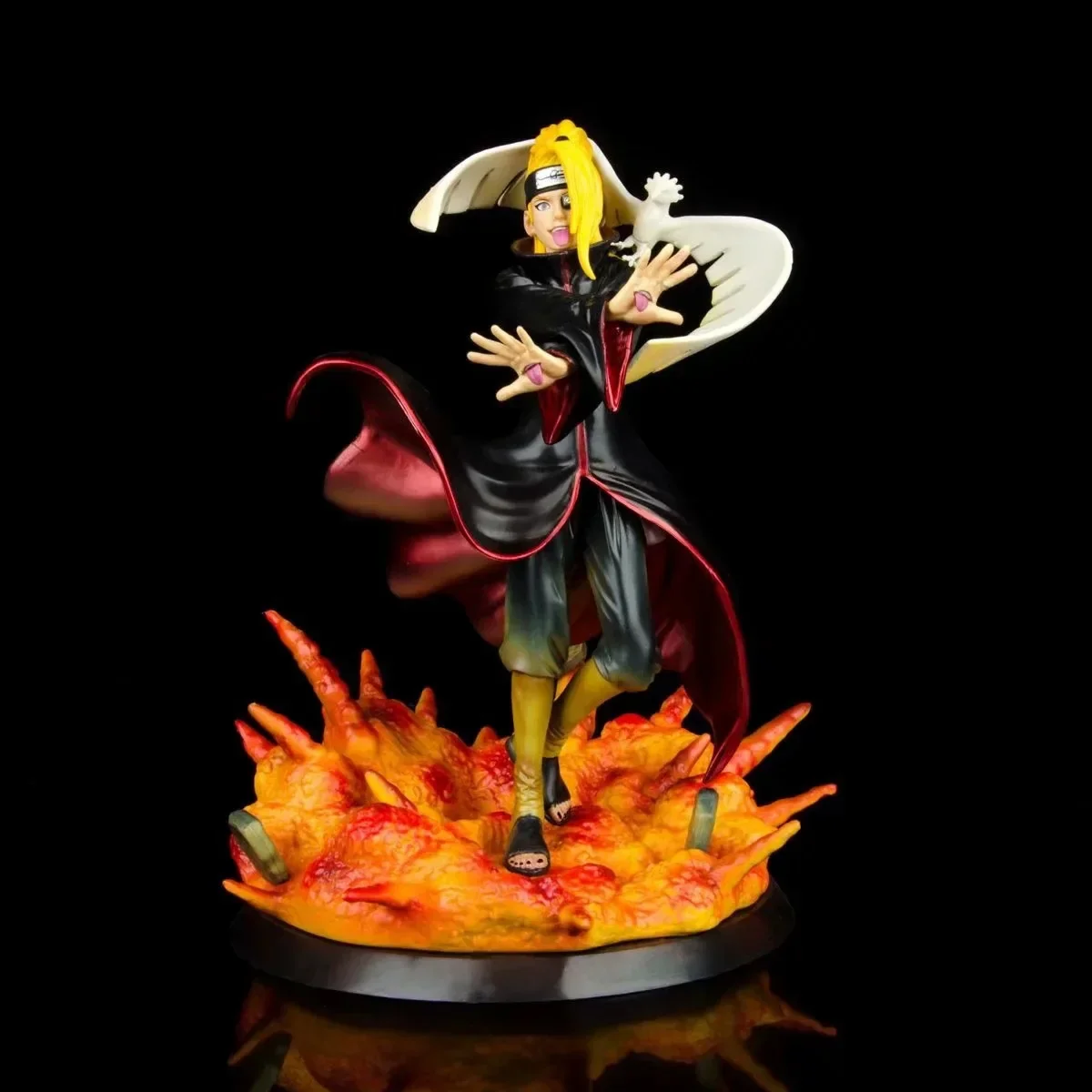 

Naruto Shippuden Anime Figure GK Deidara Figma Statue 26cm Obito Oversized Akatsuki figurine Desktop Collection Toy For kid doll