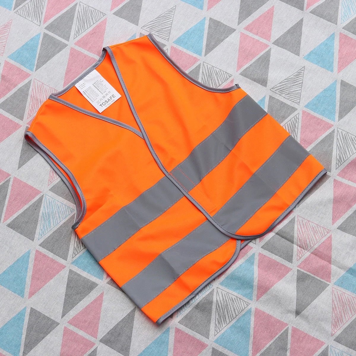 Gilet di sicurezza per bambini Gilet riflettente notturno per bambini Bambino Ragazzo Ragazza (taglia S gialla) Gilet di sicurezza riflettente