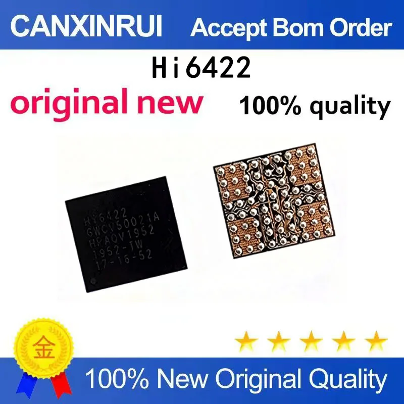 

(5-100 шт.) Совершенно новый оригинальный чип Hi6422 V50021A BGA, микросхема IC.