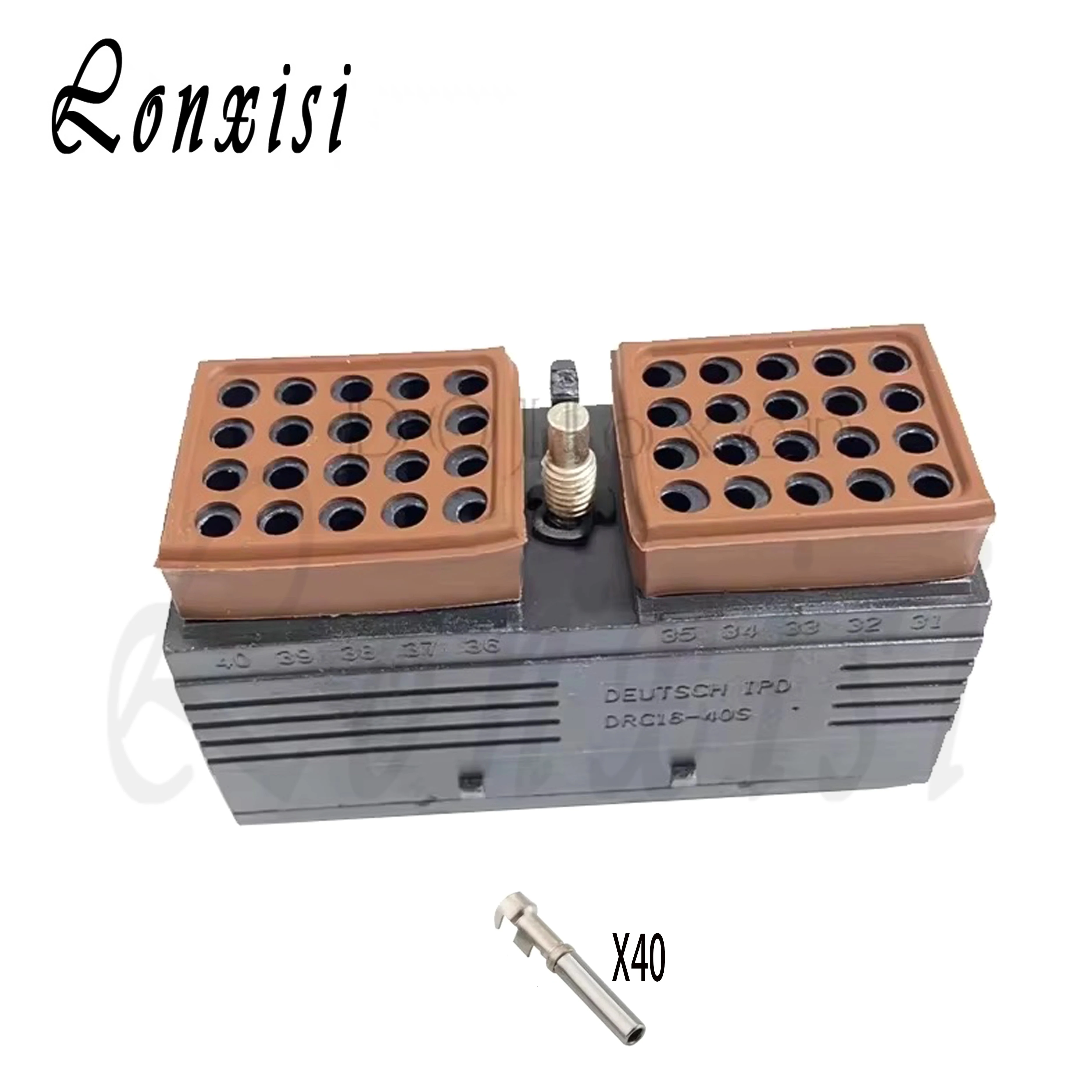 40 Pin DRC16-40SE DRC16-40SA DEUTSCH Automobile Waterproof Connector Female Electric Plug Original Socket With Terminal
