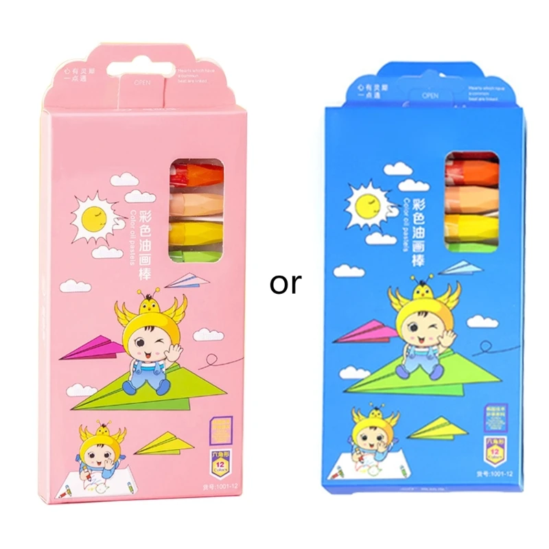 Масляные пастели 12/18/24/36 цветов моющиеся художественные граффити мелки художник набор для детей