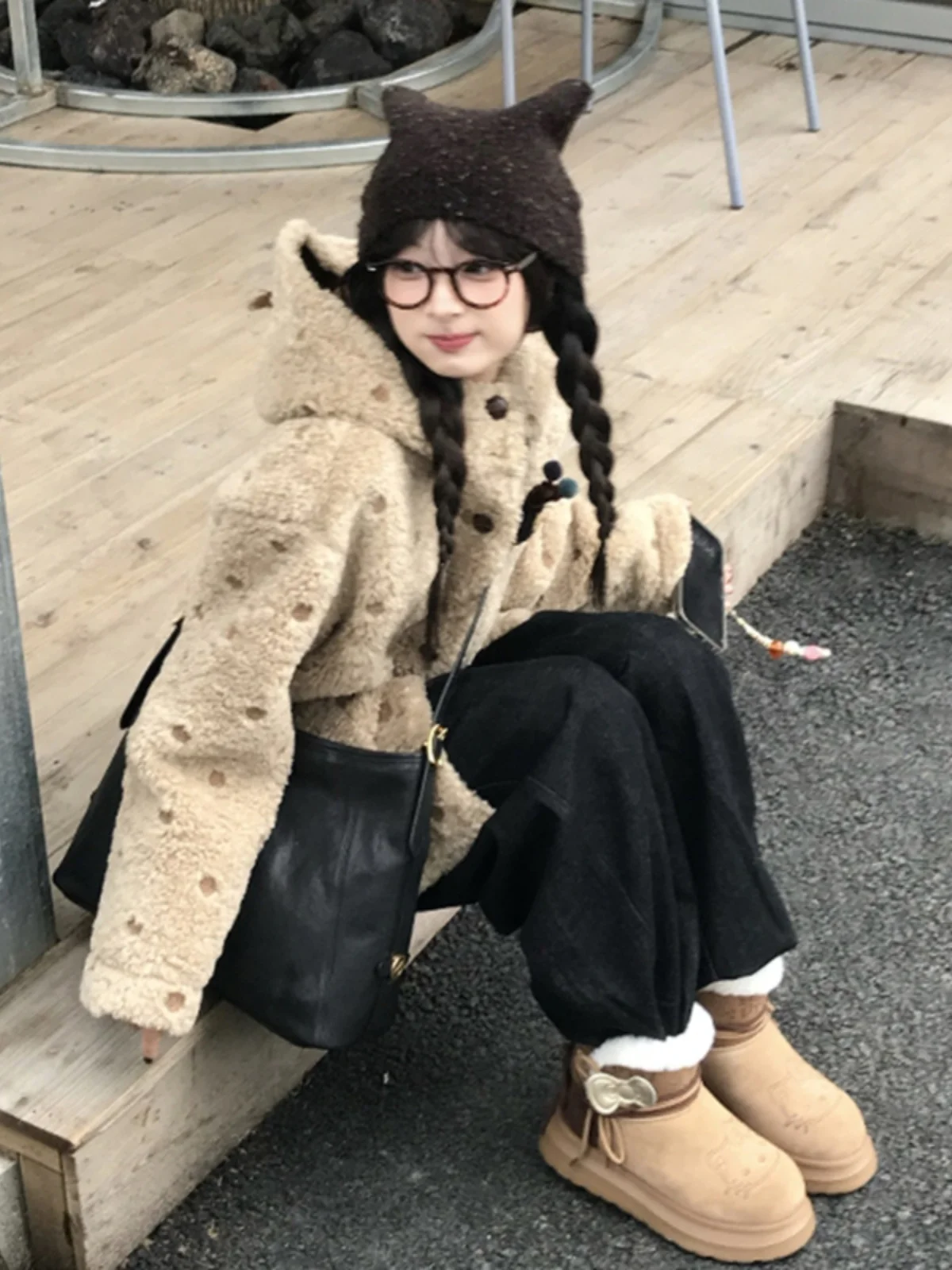 

Lamb Wool Jacket Women Long Woman Unique Special Distinctive Individual Particular Specific Singular Exclusive Exceptional Girls