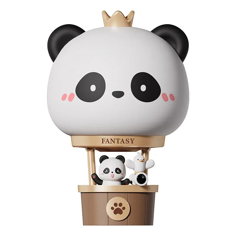 뜨거운 공기 풍선 Sillicone 귀여운 크리 에이 티브 만화 LED 야간 조명 USB 충전 어린이 침실 장식 램프 3 레벨