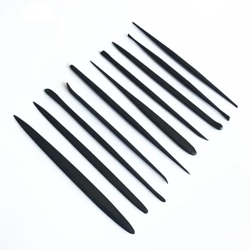 10 Pcs / Set Clay Sculpting Tool Set Rod Detail Needle for Pottery Clay Modeling Carving Tools Ceramic Clay Sculpture Carving