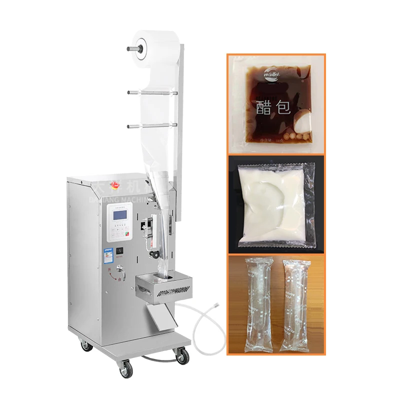 

DZD-220Y Multifunctional Vertical Hot Selling Sachet Filling Edible Oil Honey Soup Automatic Packaging Machine Price