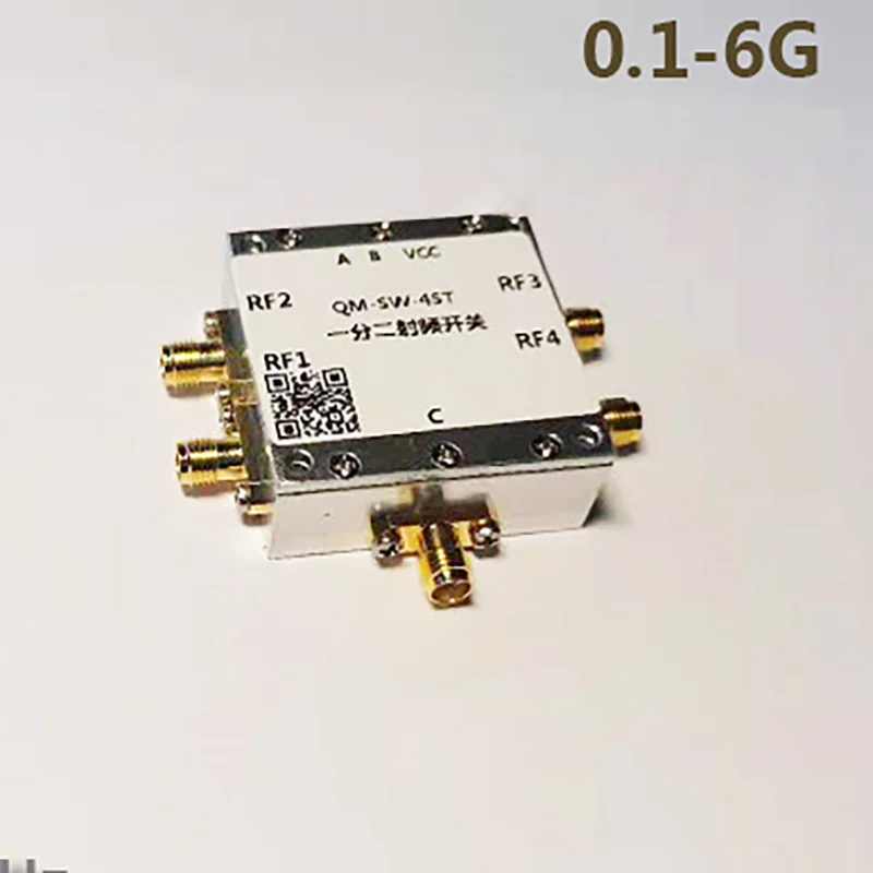 0.1-6GHz RF switch SP4T RF switch Four-in-one microwave electronic switch High isolation