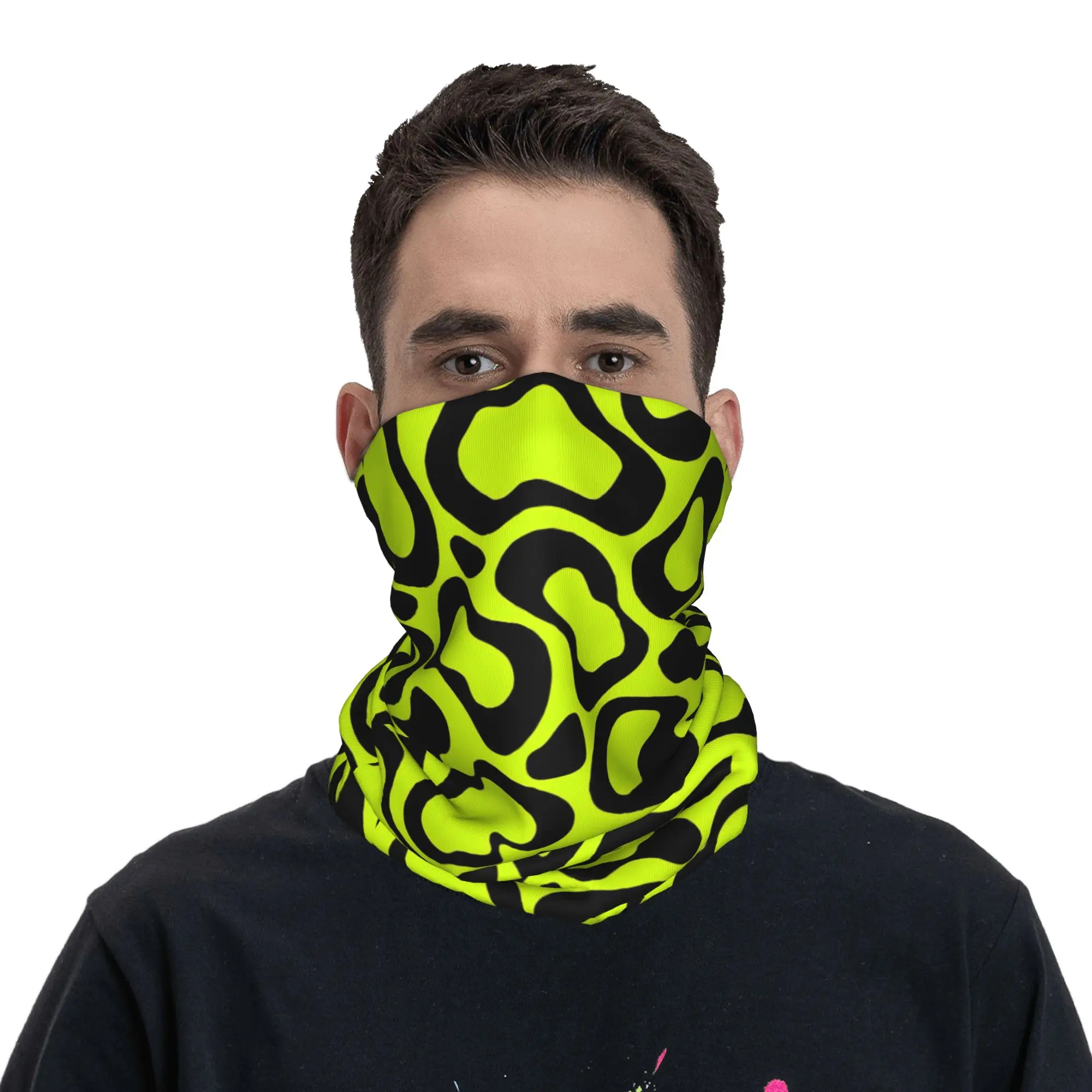 Custom Racer Lando Norris Bandana Neck Gaiter for Hiking Camping Men Women Wrap Scarf  Headband Warmer