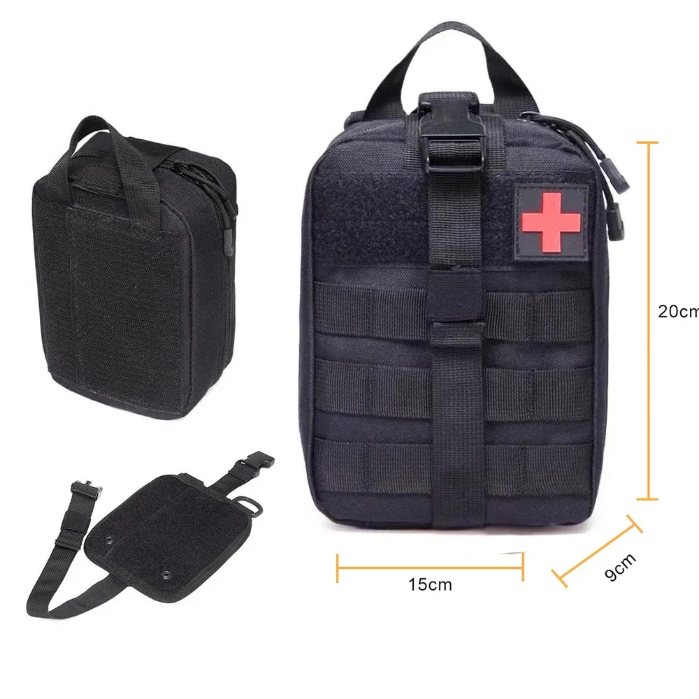 Tactical  First Aid Kit Tourniquet Molle Survival Set Pouch Nursing Holder Medical Gear Scissors Bag Outdoor Equipment