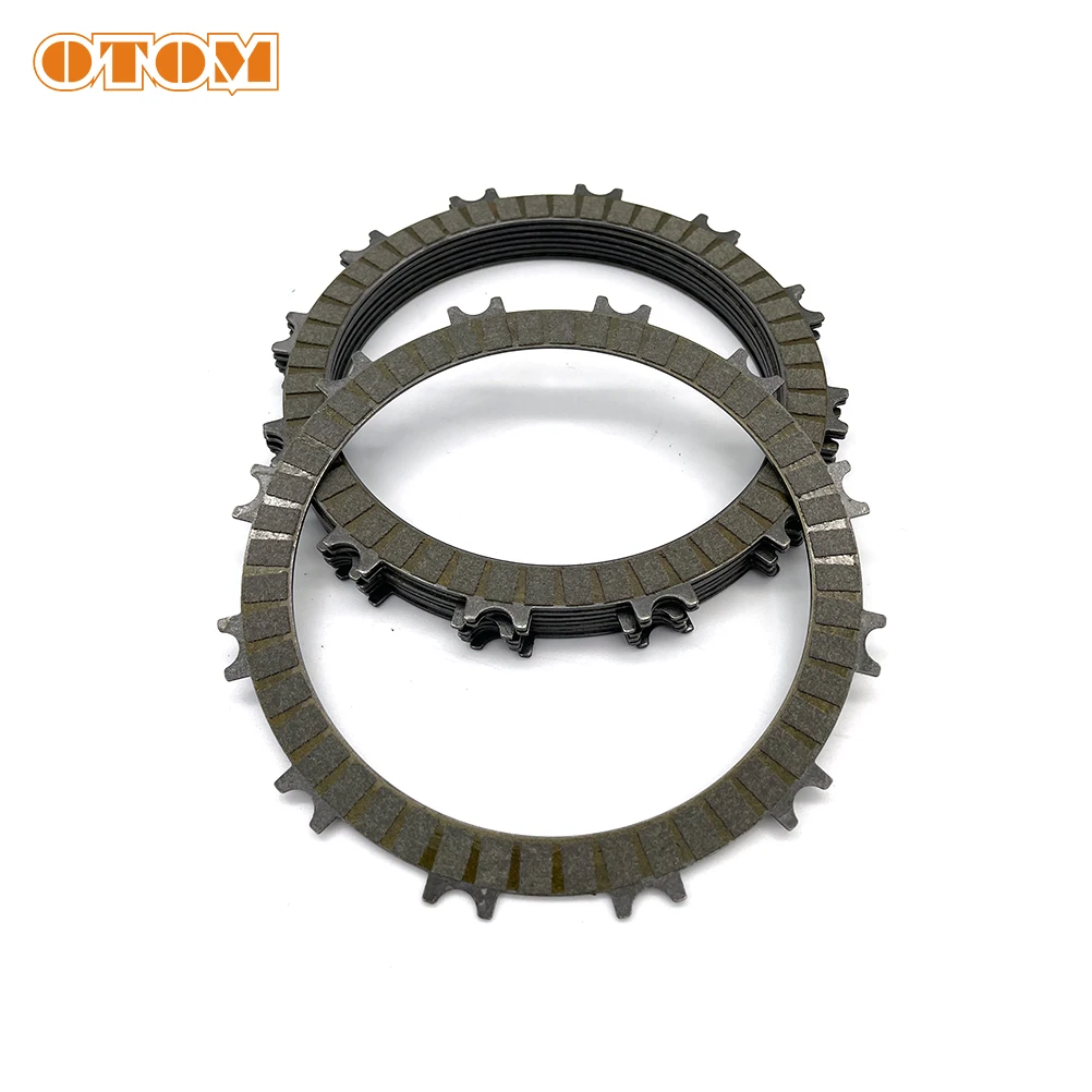 OTOM 8 Pcs/Lot Engine Clutch Friction Plate Iron Lining Disc For KTM EXC SX XCW TC TE TX EC EX MC 250 300 Motorcycle Accessories