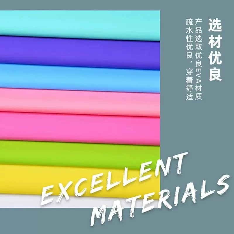 Mode femmes homme imperméable épaissi imperméable vêtements adulte Camping réutilisable Poncho vêtements de pluie chaud EVA manteau de pluie couverture de pluie