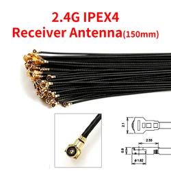 150mm 2.4g Receiver IPEX4 Interface Bluetooth Aircraft Model Remote Control Antenna High Sensitivity for Frsky JR Hitec Flysky