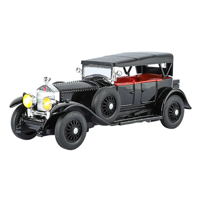 1:32 Phantom Alloy Metal Diecast Model Car High Simulation Decoration Display Ornaments With Sound And Light Gifts